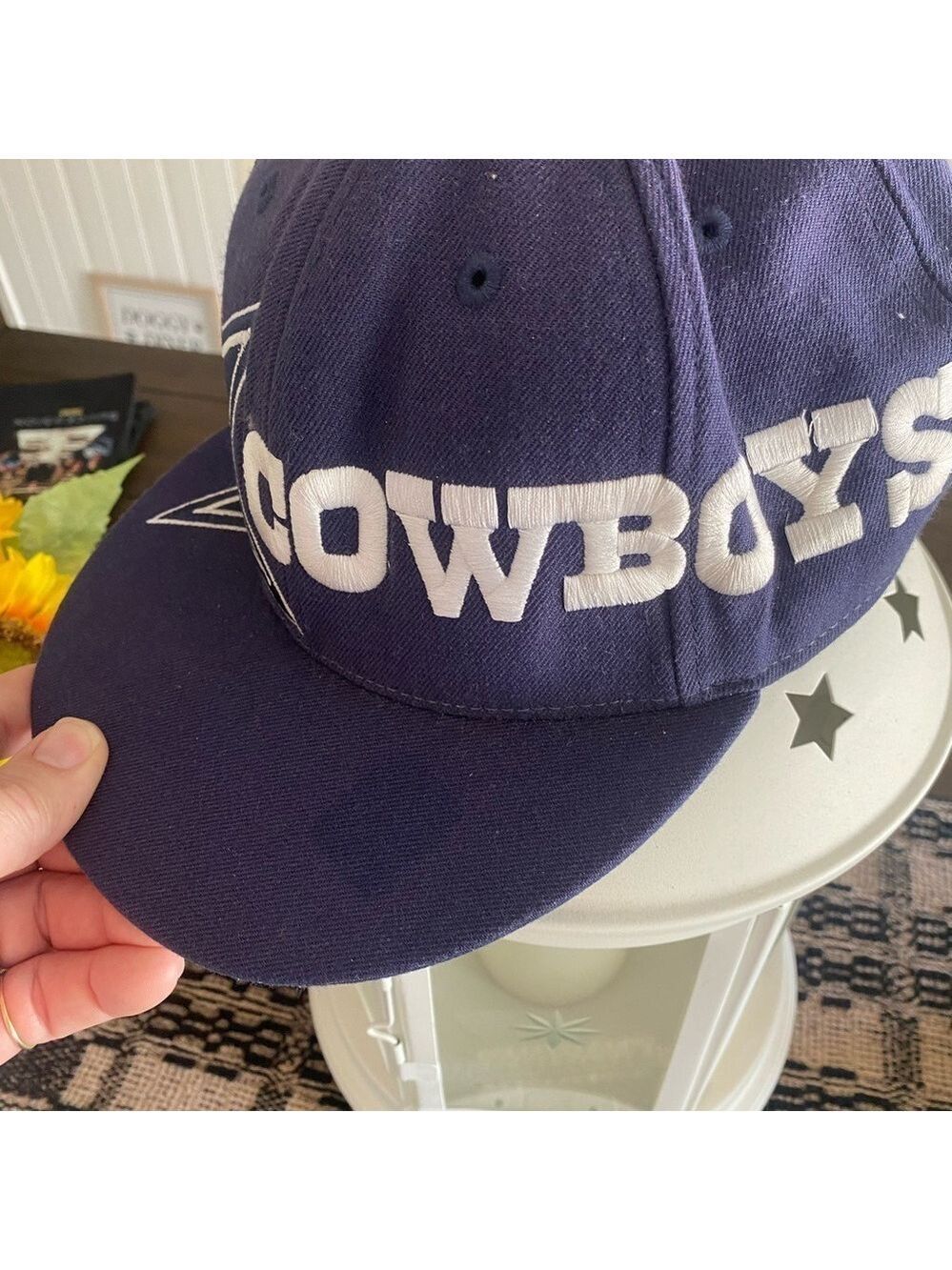 NFL Dallas Cowboy Hat 7 1/2. - Picture 3 of 6
